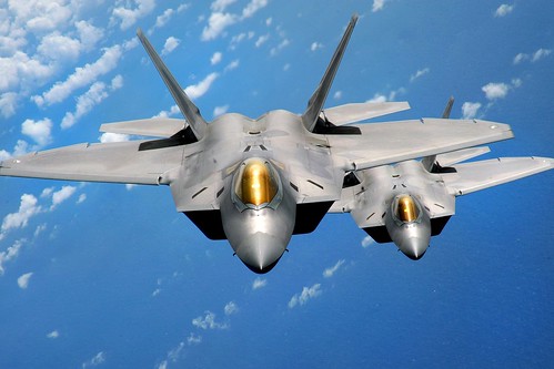 フリー画像|航空機/飛行機|軍用機|戦闘機|F-22ラプター|F-22Raptor|フリー素材|