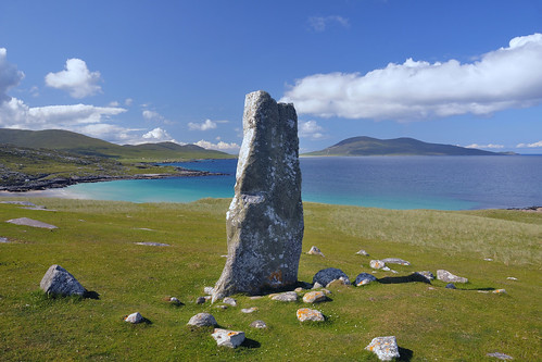 MacLeod's stone, Isle of Harris, Scotland