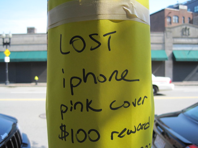 Poor Lost iPhone