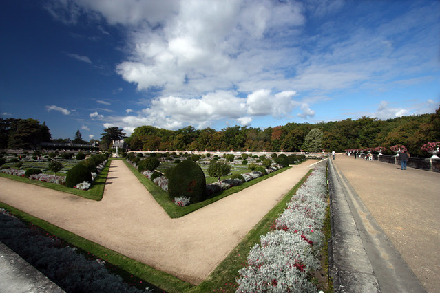 Chenonceau Wide Angle Garden