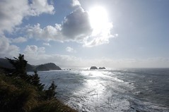 view from Cape Meares