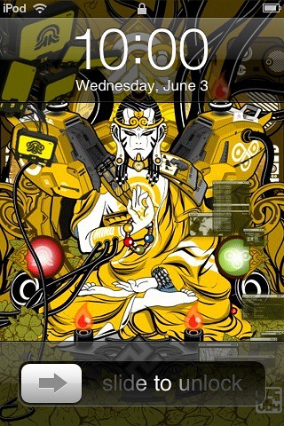 iPod Touch Lock Screen. tech-Buddha. Unfortunately I cannot remember the 