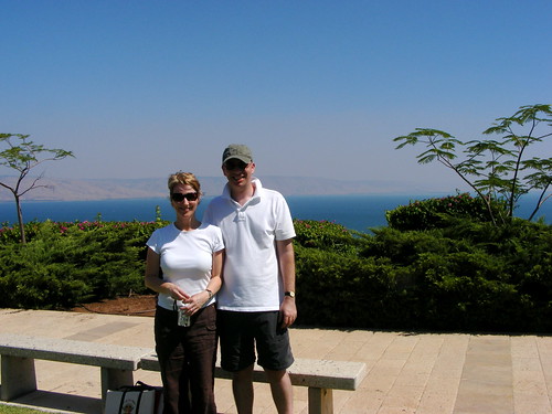 Avril and Stewart at Galilee
