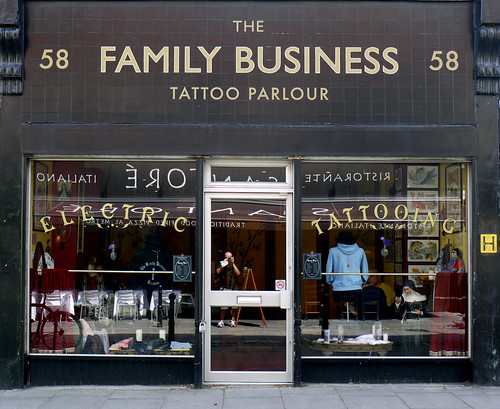 Exmouth Market, EC1 · Family Business · Sign of the 