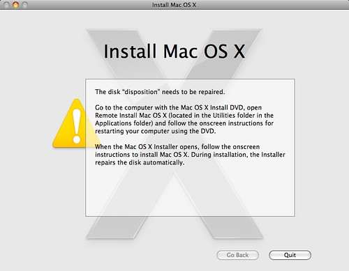 Snow Leopard error on 1st gen MacBook Air