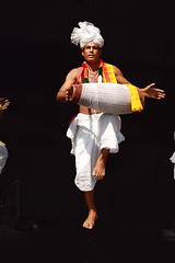 Manipuri performer