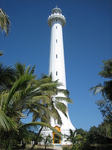 Phare Amadee:  Ilot Amadee Lighthouse, built in the 1860s