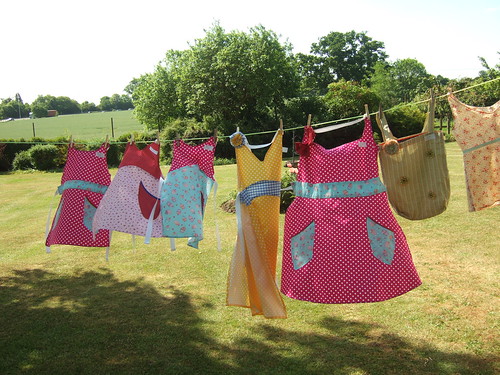 washing line at my stall