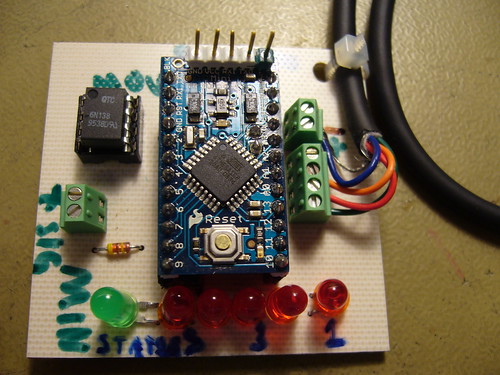 Arduinoboy for Arduino Pro 5V, (Almost) fully equipped, front
