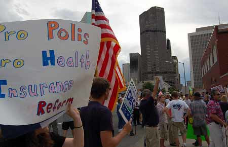 Health care rally 