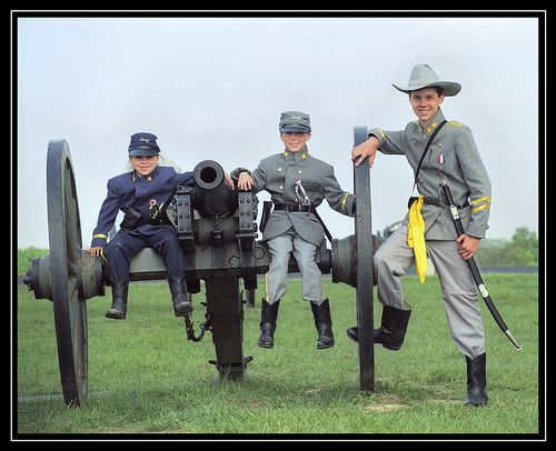 kids at gettysburg