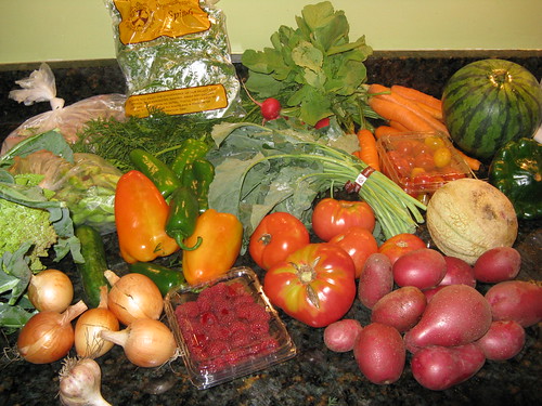 What's in CSA box #9