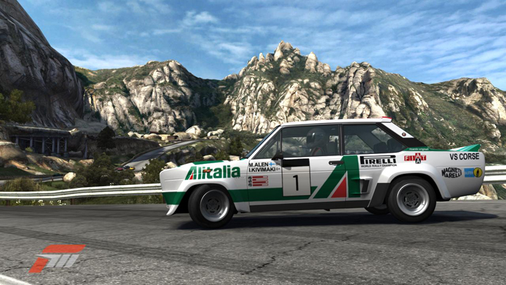 Re Alitalia Fiat 131 Rally Car