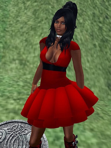 Red or Dead hunt D3 Dream Girl ruffle skirt