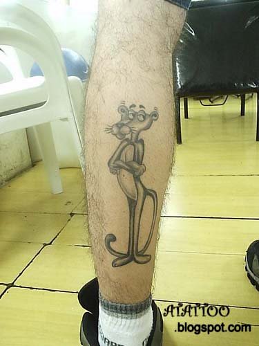 Marcelo Vegeta Tattoo Pantera Cor de Rosa