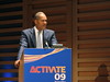 Adam Afriyie at Activate 09