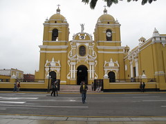 The Plaza de Armas in Trujillo