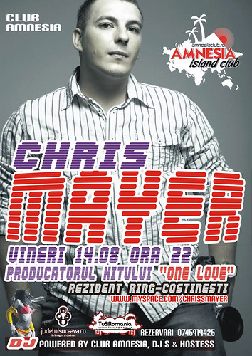 14 August 2009 » DJ Chris Mayer