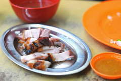 Extra order of roast pork, Kek Seng Coffeeshop, Jalan Pinang, Georgetown