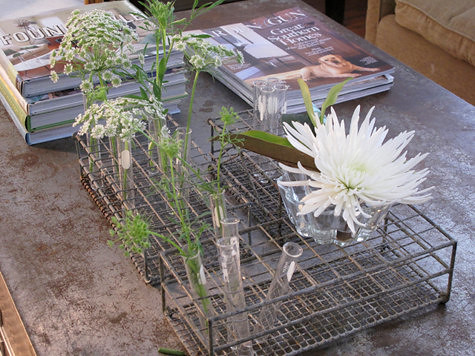 The Estate of Things chooses Test Tube Rack with Flowers