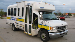 First Transit 2001 Ford paratransit bus # 5580.