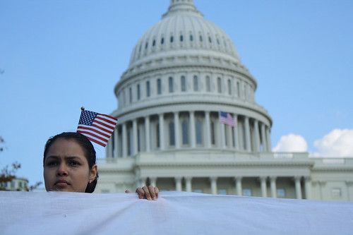 Activists lobbied Congress members to stop deportations and pass immigration reform. (Photos: Jelena Kopanja)