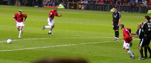 Manchester United v Real Madrid, Champions League Quarter Final 2003