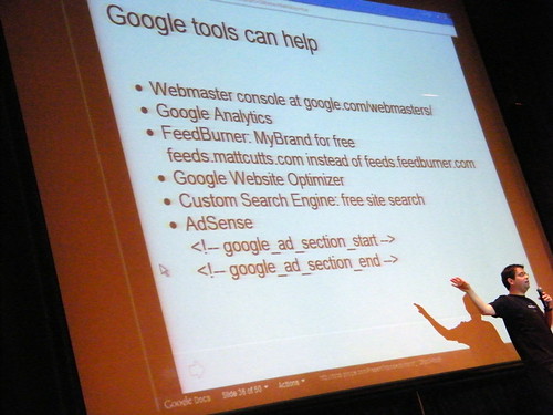 Matt Cutts from Google @ WordCamp