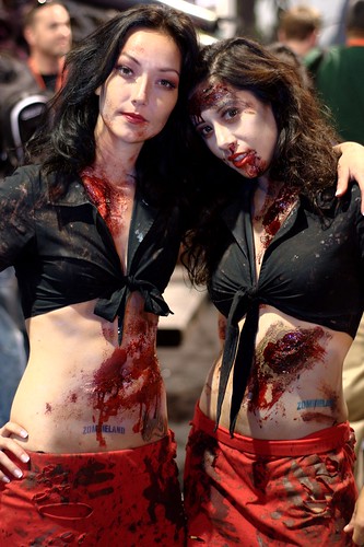 Not just sexy zombie babes sexy LESBIAN zombie babes