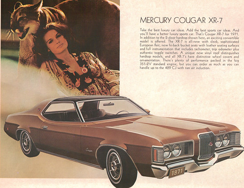 1971 Mercury Cougar XR7 Hardtop a photo on Flickriver