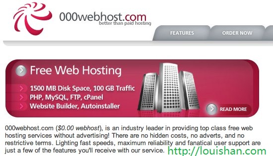 free web hosting web sites