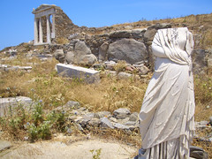 Sassy Statue at Delos Ruins