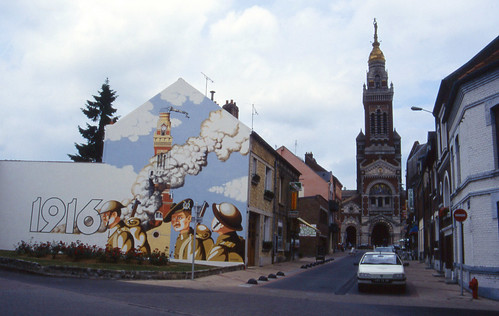 Somme mural, Albert