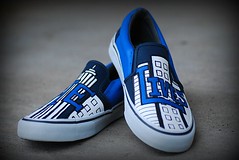 "He Lives" Shoes Blue-Reserved