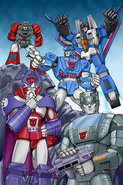 Alpha Trion Transformers cartoons