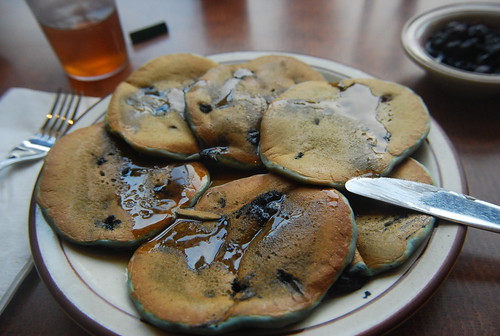 Blueberry pancakes @ The Pancake House