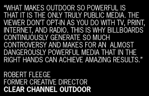 Robert Fleege, What makes outdoor so powerful