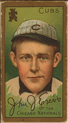 [John J. Evers, Chicago Cubs, baseball card portrait] (LOC)