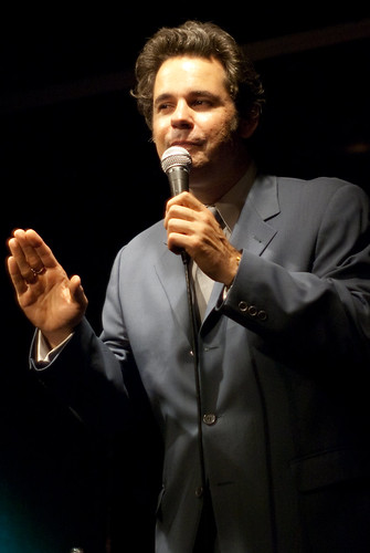 Paul F Tompkins in Toronto.  Photo by Sharilyn Johnson (full gallery after the jump)