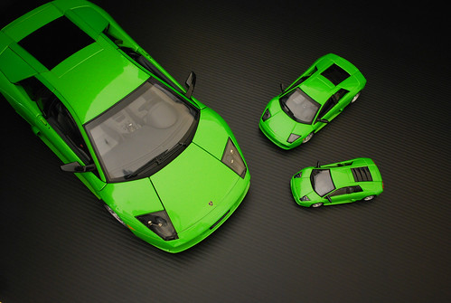 Lamborghini Murci lago Verde Ithaca Metallic Lime Green AUTOart