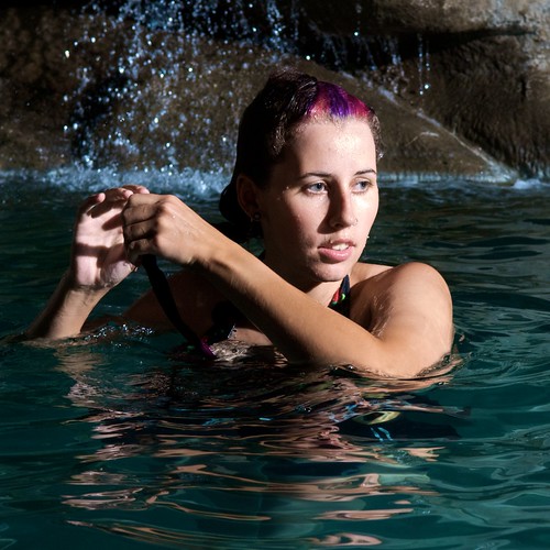 Jessie in the Pool