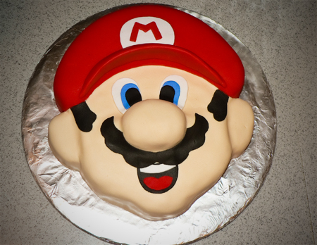 Mario Birthday Cake on Bittersweet Cake Shop  Mario Birthday Cakes And Cupcakes