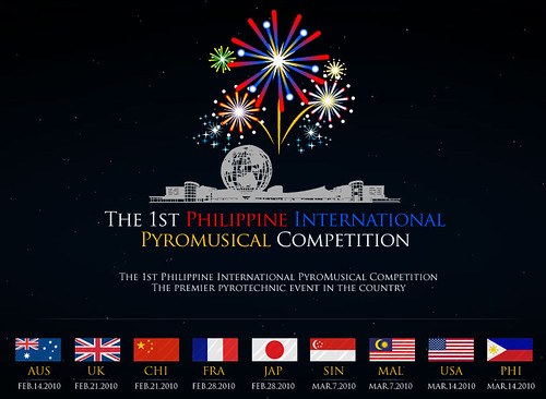 1st Philippine International Pyromusical Competition  