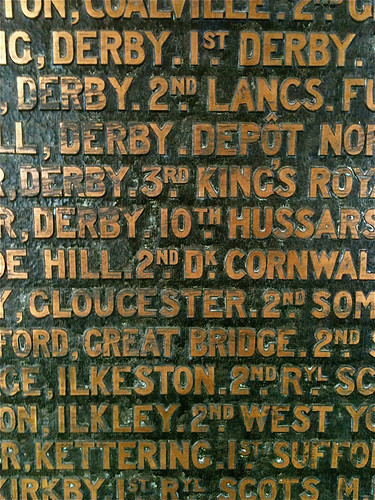 Derby Rail Station War Memorial - 2