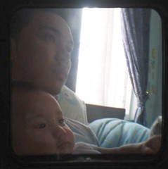 daddy and david through the viewfinder