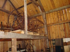Great Wheels in the Spinning Barn
