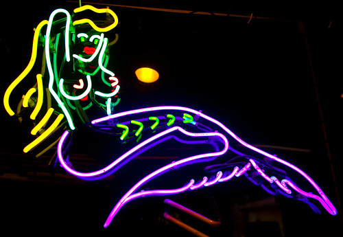 Point Beer · Kick · A Good Neon Sign is a Sign of a Good Tattoo Parlor 
