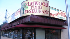 The Elmwood Family Restaurant. Elmwood Park Illinois. July 2009.