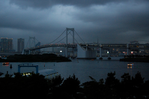 Odaiba: Tokyo Bay at dusk