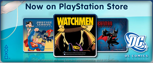 DCComics PlayStation Store Channel